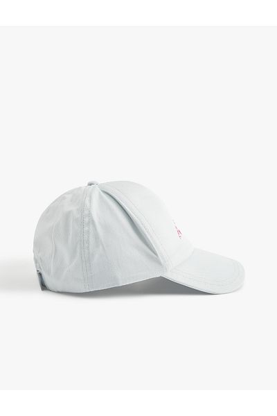 Koton Embroidered Cotton Cap Hat