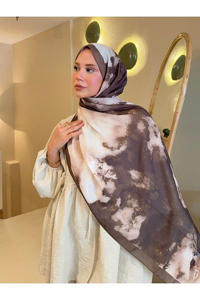Mira İpek Patterned Cotton Soft Shawl Inspiration Series