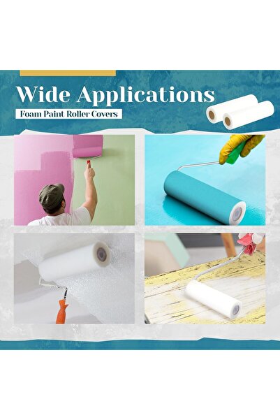 Generic 4/9-Inch Paint Roller for Water-Based Paints - Premium Roller for Smooth, Streak-Free Finish