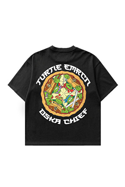 Premium Baskılı Ninja Turtle Oversize T-shirt