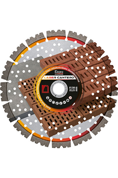 Smart Quality Disc diamantat LASER CANTERO, beton armat, materiale de constru...