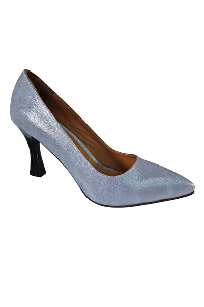 MelAlp حذاء نسائي من الجلد الطبيعي بكعب رفيع