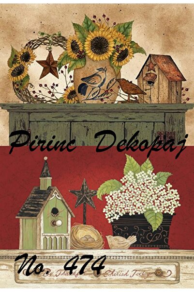 LİNEART ورق ديكور نحاسي رقم:L474- 29x42 سم