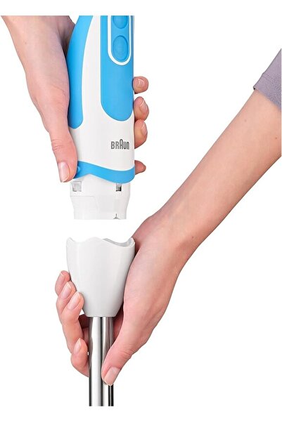 Braun Mixer vertical MQ 5251, 21 de viteze, 1000 W, Alb / Albastru