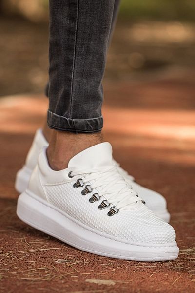 Mooien Mn021 - Cbt Favo Men's Shoes White