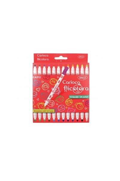 Daco Carioca 12 culori bicolora CA312