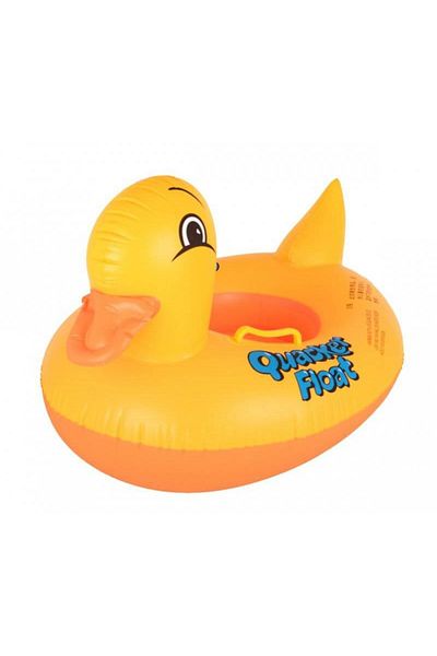 kik Inflatable swimming ring for children Yellow Duck