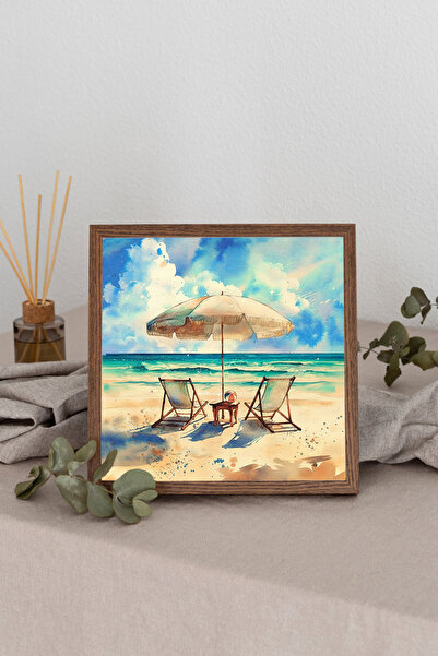 Dekorsiahome Дървена рамка за квадратна снимка TK1186