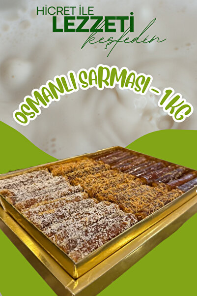 hicret Osmanlı Sarması Özel Kutu 1 Kg - Hediyelik Lokum - Atıştırmalık