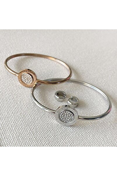 Necati Gün Steel Combination Set with Double Handcuffs and Earrings