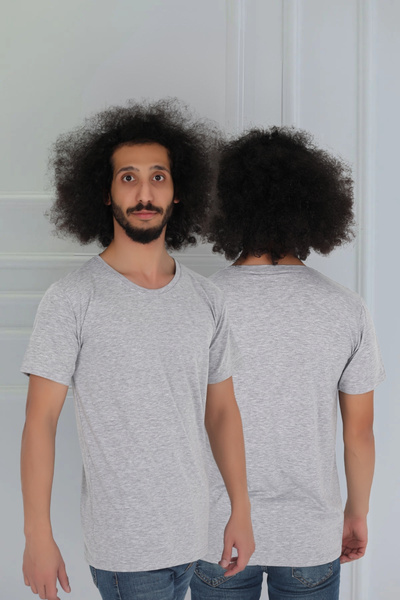 CNT Ανδρικό T-shirt με κοντό μανίκι με λαιμόκοψη