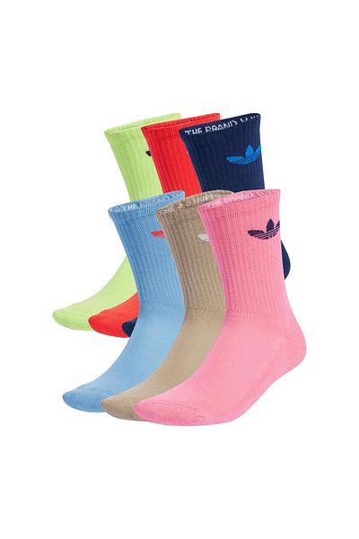 adidas Jy2679-E Tr Crew S 6P Men's Socks Pink