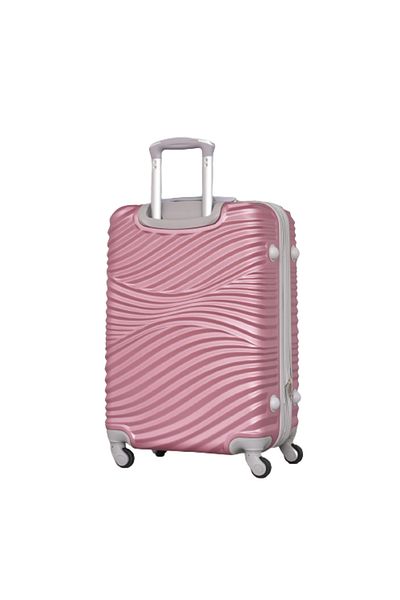 MECH PERFECT LİNE Suitcase, Perfect line, ABS, 65/27/44 cm, Extender, Pink