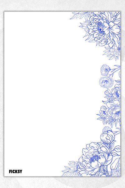 Ficksy ورق ملاحظات على شكل زهرة - مقاس A5 - 50 ورقة - مفكرة - مذكرة - مفكرة - قائمة المهام - دفتر ملاحظات