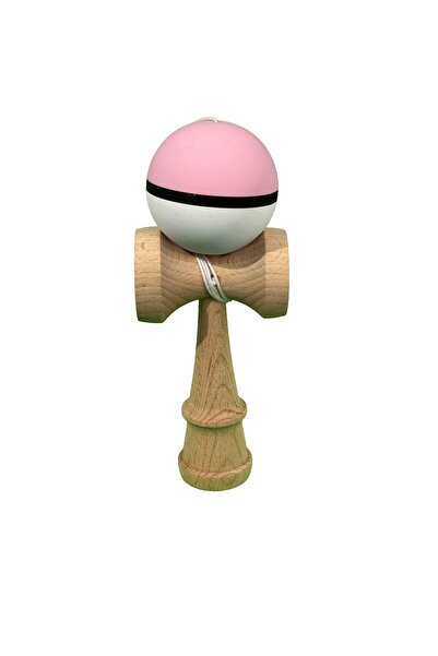 dalip Jucărie Kendama interactivă profesională din lemn, 18 cm, multicoloră