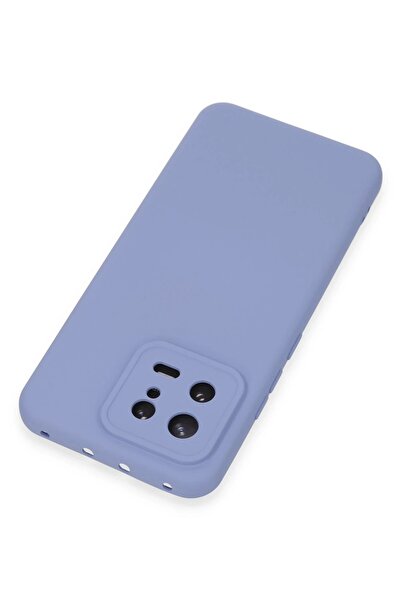 CepteToptan Myt09 Xiaomi Mi 13 Case Nano Inside Velvet Silicone - Lilac