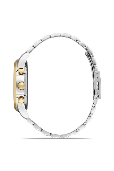 RMS Zeitmeister Rms.1.Ag1163.13 All Functions Active Crystal Glass Steel Cord Steel Case 5 Atm S