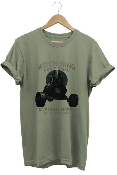 remonz Witch King Gym Lotr Regular Fit 100% Cotton Soft Textured Crew Neck T-Shirt
