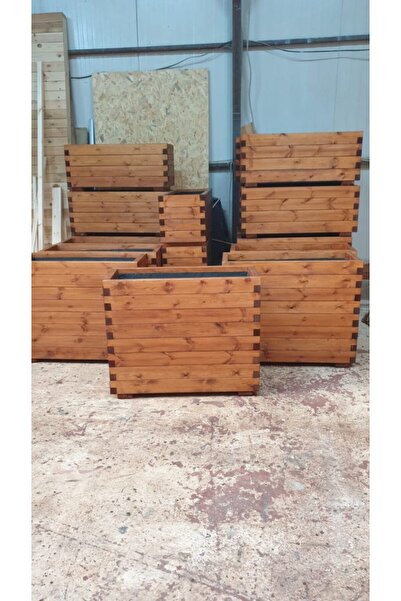 AÇI AHŞAP Ahşap Saksı AS70005