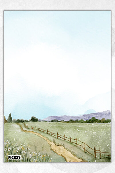 Ficksy دفتر ملاحظات A5 بدون خطوط - 50 ورقة - مذكرة - دفتر ملاحظات - ورق ملاحظات