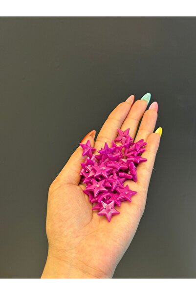 Gönülden Tasarım 39 BUC. SET DE Mărgele STELE ROZ DE 1 CM