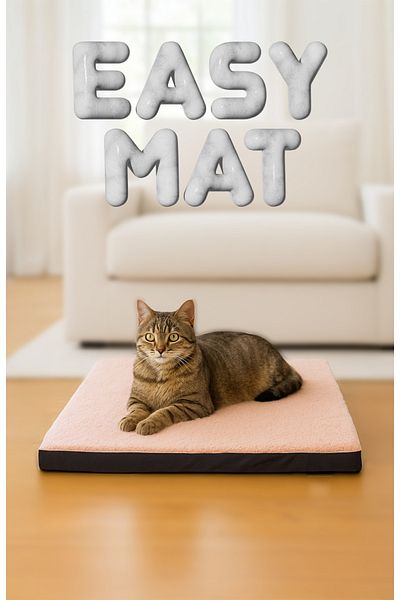 Jungolica Pet Products Easymat, Reversible, Removable Cover, Washable, Cat and Dog Mat