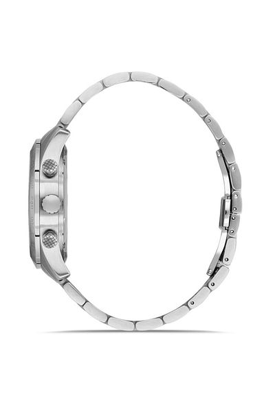RMS Zeitmeister Rms.1.Ag2053.04 All Functions Active Crystal Glass Steel Cord Steel Case 5 Atm S