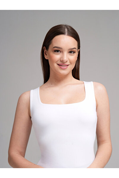 Çebi Çamaşırları Modal Grace Square-Neck Top