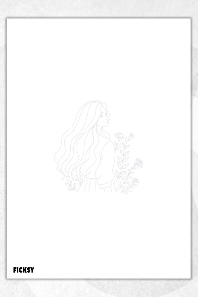 Ficksy دفتر ملاحظات A5 بدون خطوط - 50 ورقة - مذكرة - دفتر ملاحظات - ورق ملاحظات