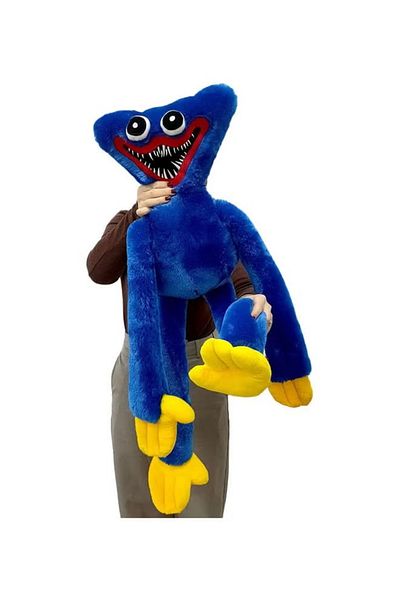 rexa Poppy Playtime Huggy Wuggy Plush Toy – 100cm Soft & Cuddly Horror Game Character