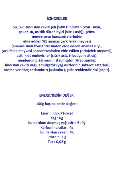 KOST MENTOS NON-SPARKLING DRINK TROPİCAK MİX 340 ML - 24 ADET