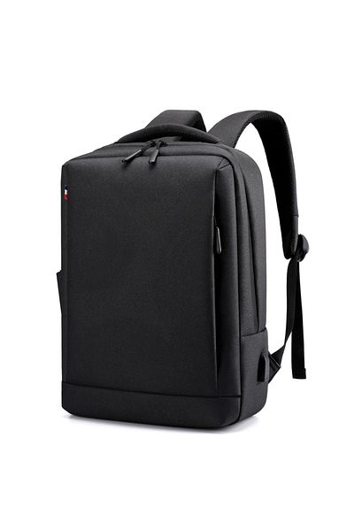 JustZEN ™ backpack compatible with 15.6" laptop, waterproof, spacious, unisex, carbon black
