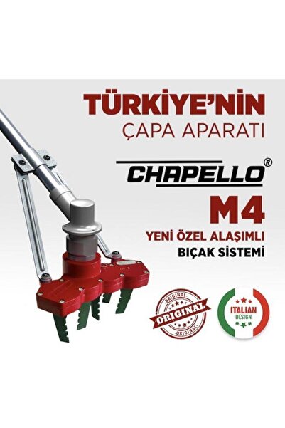 Genel Markalar Chapello M4 Tırpan Çapa Aparatı - Çapalama Makinesi