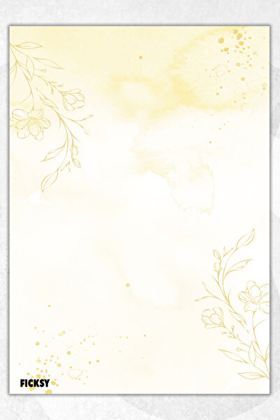 Ficksy دفتر ملاحظات A5 بدون خطوط - 50 ورقة - مذكرة - دفتر ملاحظات - ورق ملاحظات