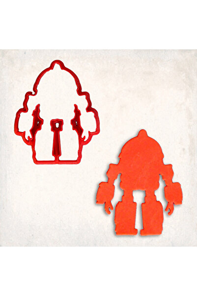 Butedo Robocar Roy Kurabiye Kalıbı Şekillendirici Kopat