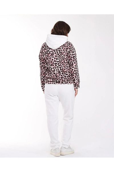 BNZ TEKSTİL Three Thread Shardon Patterned Bottom Top Tracksuit Set