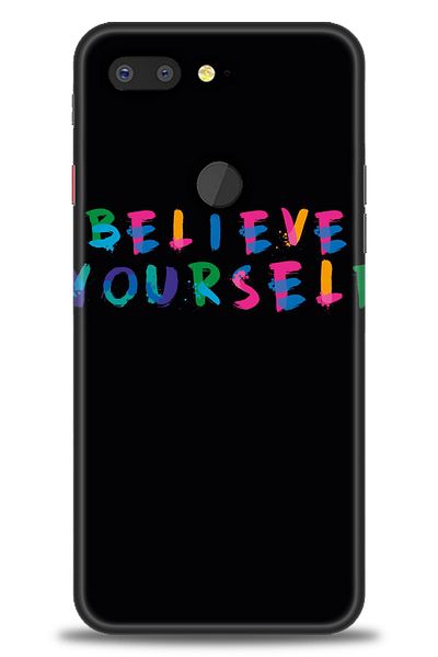 MRCİLETİSİM General Mobile Gm 9 Pro Case Hd Printed Case - Believe