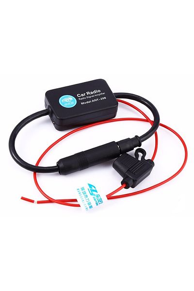Autoline 12v Radio Antenna Signal Amplifier Universal Socket