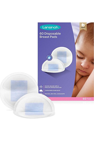 Lansinoh Disposable Nursing Pads, Pack of 60