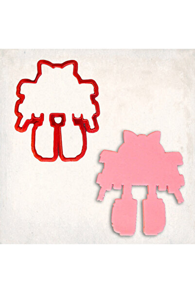 Butedo Robocar Amber Kurabiye Kalıbı Şekillendirici Kopat