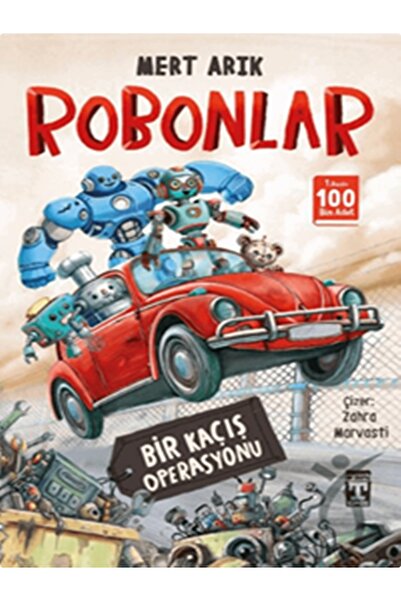 Genç Timaş İLK GENÇ TİMAŞ Robonlar - Bir Kaçış Operasyonu,Robonlar 2 / Bir Hayal Operasyonu 2 KİTAP 4,5.SINIF