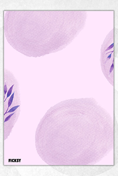 Ficksy دفتر ملاحظات A5 بدون خطوط - 50 ورقة - مذكرة - دفتر ملاحظات - ورق ملاحظات