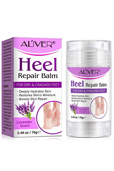 ALİVER Балсам за възстановяване на сухи и напукани пети, 100% съставки, арома...