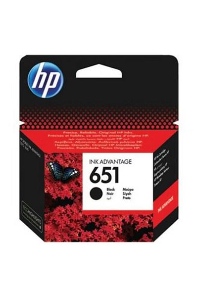 HP 651 CZP10AE Original Ink Advantage Cartridge – Black – Sharp & Reliable Prints