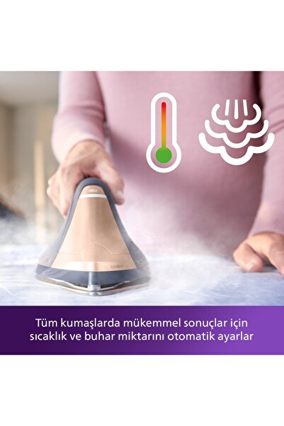 Philips Kameralı Buhar Kazanlı Ütü - Kumaş Tanıma Özelliği