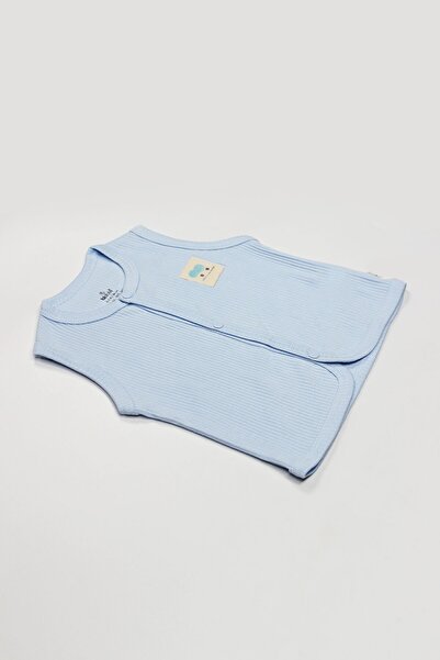 Budi Bistyle Modal Flying Balloons Baby Vest Bs18110 Blue