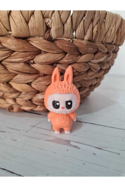 On marifet yün ve hobi dünyası Labubu 3D Keychain
