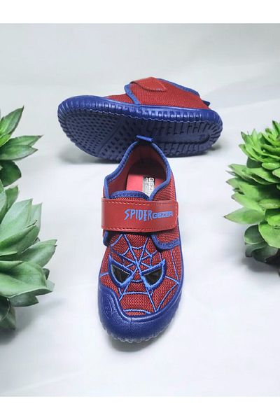 GEZER Full Orthopedic Velcro Adjustable Spiderman Summer Nursery Kindergarten Home Slippers