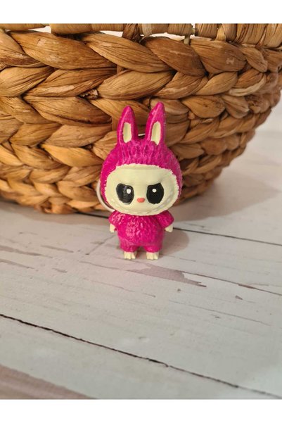 On marifet yün ve hobi dünyası Labubu 3D Keychain