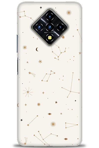 MRCİLETİSİM İnfinix Zero 8 Kılıf HD Baskılı Kılıf - Yıldız Haritası
